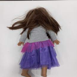 American Girl Doll w/ Dress & Coat Accessory alternative image