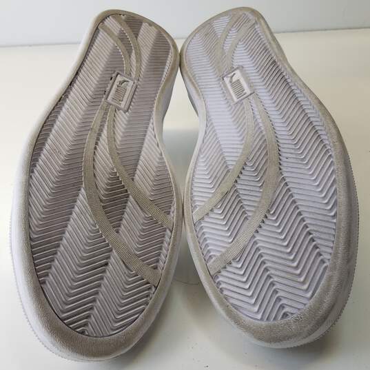 Puma Smash Perf C Men's Soft Comfort White/Navy Shoes Sz. 12 image number 8