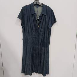 Women’s Tommy Hilfiger Short Sleeve Shirt Dress Sz 16 NWT