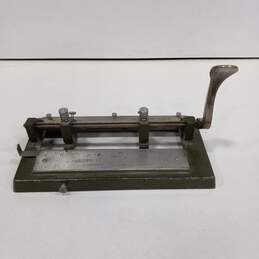 Antique Heavy Duty Hole Punch