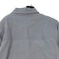 NWT Mens Grey Long Sleeve Collared Casual Button Up Shirt Size Large image number 4