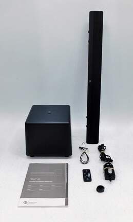 Boston Acoustics, Inc. Model TVee 26 Sound Bar and Wireless Subwoofer w/ Accessories