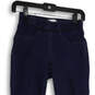 Womens Blue Denim Dark Wash Tapered Leg Pull-On Jegging Jeans Size 26 image number 3