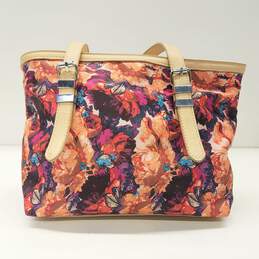 Nicole Miller New York Shoulder Bag Floral Print, Multicolor alternative image