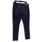 NWT Womens Denim Medium Wash 5 Pocket Design Skinny Jeans Size 14M (32x30) image number 2