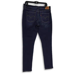 NWT Womens Denim Medium Wash 5 Pocket Design Skinny Jeans Size 14M (32x30) alternative image