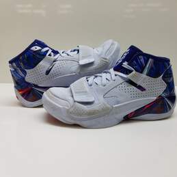 Kids Air Jordan Zion 2 PF 'Hope Diamond' DO9514-467 Blue/Pink Basketball Shoes Size 6.5Y