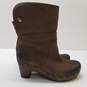 Ugg Women's W Bellevue II 1914 Shearling Brown Leather Boots Size. 6.5 image number 4