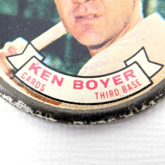 1964 Ken Boyer Topps Coins #25 St Louis Cardinals image number 3