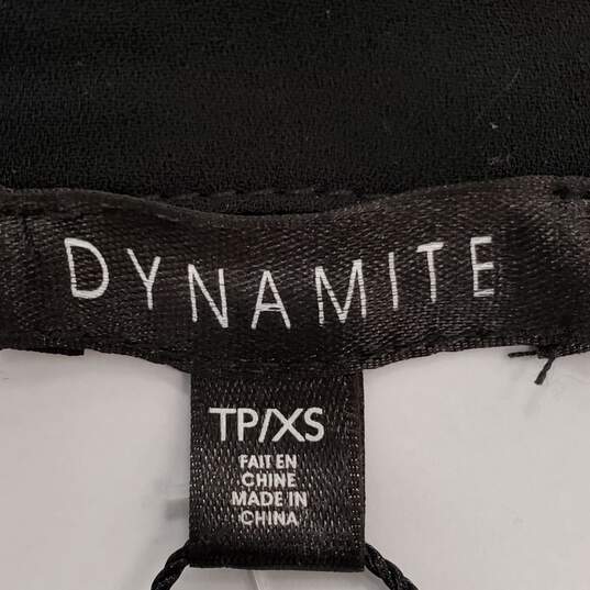 Dynamite Women Black Dress XS NWT image number 3