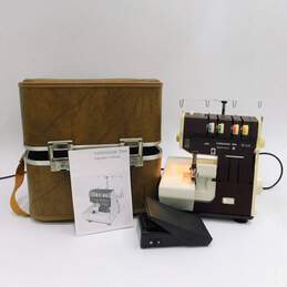 Vintage Hobbylock 794 Electric Sewing Machine Serger w/ Travel Case