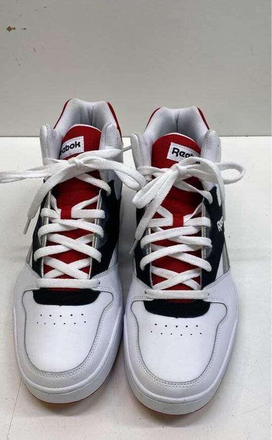 Reebok Reebok Royal BB4500 Hi 2 White Red Athletic Shoes Men's Size 12 image number 5