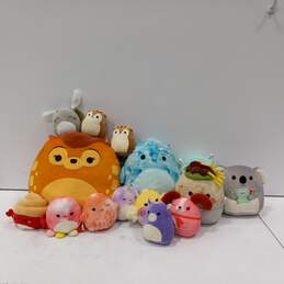 Bundle of 15 Assorted Sized Squishmallows Stuffed Animals
