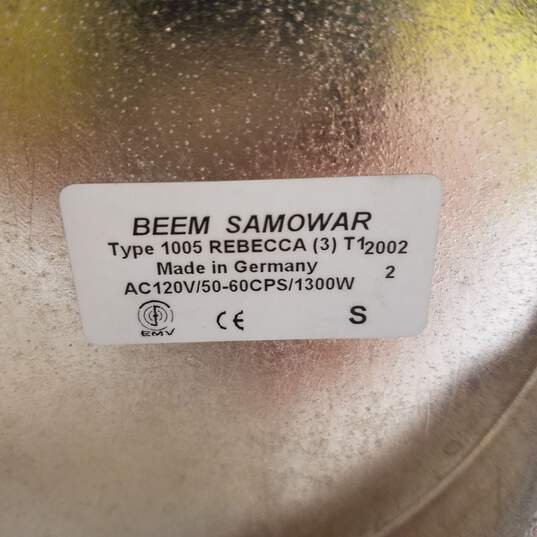 Beem Samowar Made in Germany Stainless Steel Tea Maker image number 9