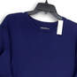 NWT Mens Blue Round Neck Short Sleeve Stretch Pullover T-Shirt Size L image number 3