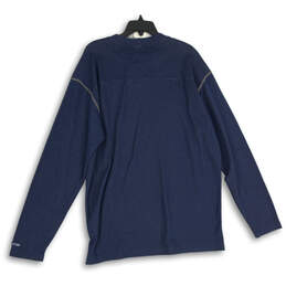 NWT Mens Blue Long Sleeve Crew Neck Pullover Sweatshirt Size Large alternative image