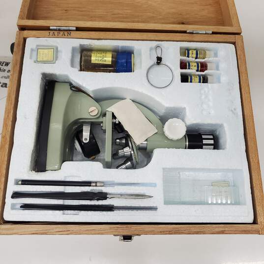 Vintage Tasco Zoom Microscope Kit image number 2