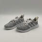NWT Womens Puremotion FY8223 Gray White Lace Up Low Top Sneaker Shoes Sz 8 image number 4