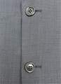 Grey Glen Plaid Virgin Wool Blend Suit Jacket Blazer Mens EU 44 With COA image number 3
