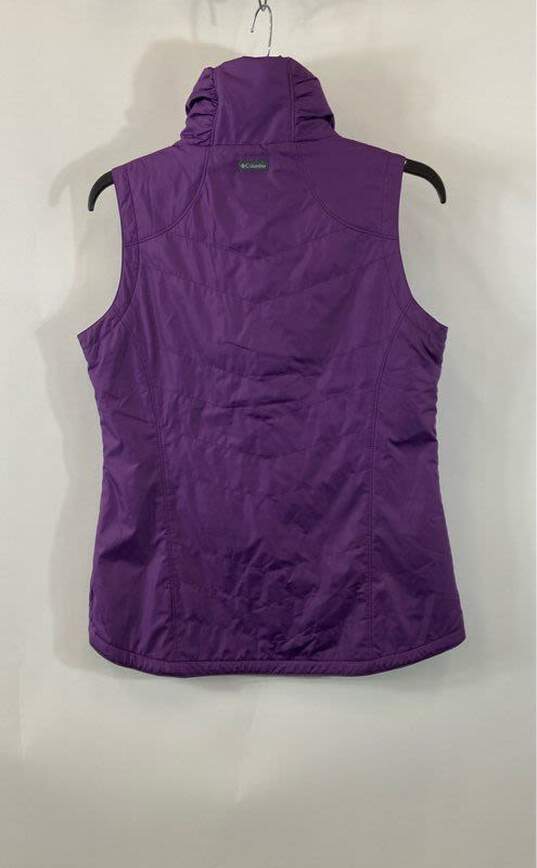 Columbia Purple Quilted Vest - Size Small image number 2