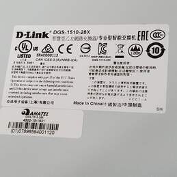 Untested D-Link DGS-1510-28X Network Switch Gigabit Pro #3 w/o Cables for P/R alternative image