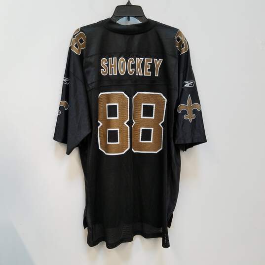 Reebok Mens Black New Orleans Saints Jeremy Shockey #88 NFL Jersey Size XL image number 2