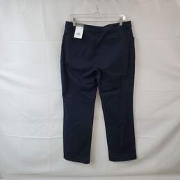 Lee Navy Blue Relaxed Fit Mid Rise Straight Leg Pant WM Size 14 Short NWT alternative image
