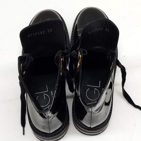 AGL Patent Leather Boots Size 5.5-6.5 image number 5