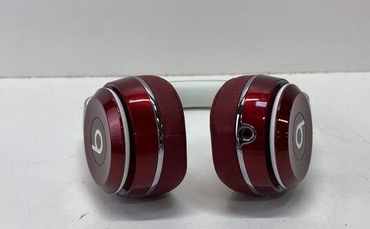 Beats by Dre Solo Wired Candy Apple Red Headphones with Case image number 7