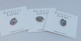 Patricia Locke Marwen Chicago 20th Anniversary Artist Palette Pin 29.2g