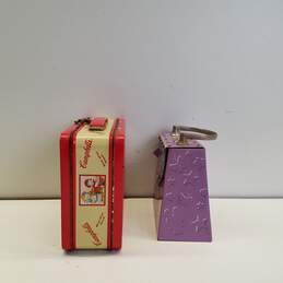 Bundle of 2 Vintage Assorted Tin Lunch Boxes alternative image