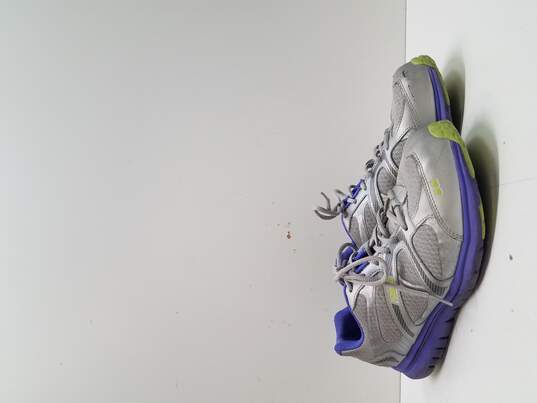 Ryka Sneakers Grey Purple Women's Size 10 image number 3