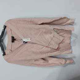 Truth Women's Pink Cardigan Sweater Size Medium