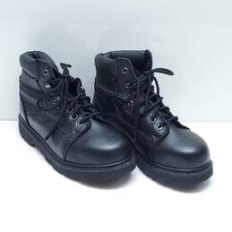 Colman Ratchet Leather Work BootsMen's Size 7.5