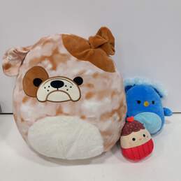 Bundle of 3 Assorted Squishmallows Plush Toys