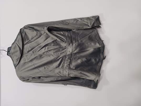 Women's White House Black Market Satin Tab Belted Trench Jacket 2 image number 2