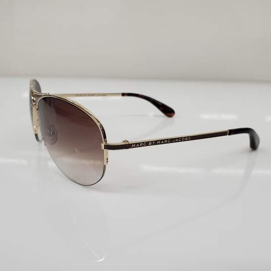 Marc by Marc Jacobs MMJ 119/S Brown Gradient Lens Aviator Sunglasses AUTHENTICATED image number 6