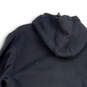 NWT Mens Black Long Sleeve Drawstring Stretch Pockets Full-Zip Hoodie Sz L image number 4