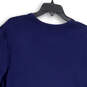 NWT Mens Blue Round Neck Short Sleeve Stretch Pullover T-Shirt Size L image number 4