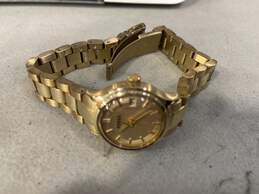 Fossil Womens Gold Tone Stainless Steel Quartz Analog Wristwatch 64g alternative image