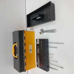 Yellow & Black Portable Toolbox & Tool Bundle alternative image