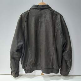 Wilson Men's Black Leather Jacket Size L alternative image