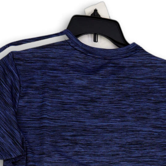 Mens Blue Short Sleeve Crew Neck Stretch Pullover T-Shirt Size Medium image number 1