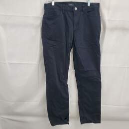 Theory Men's Haydin 5-Pocket Pant in Black Stretch Cotton Size 31x28