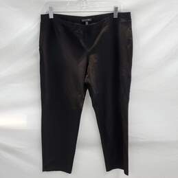 Eileen Fisher Black Nylon Blend Stretch Pants Women's Petite Size PL #2