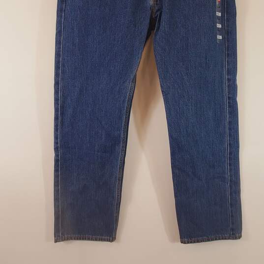 Levi's Men 505 Straight Leg Blue Jeans 36 x 29 NWT image number 4