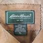 Eddie Bauer Men's Brown Leather Jacket SZ XL image number 4