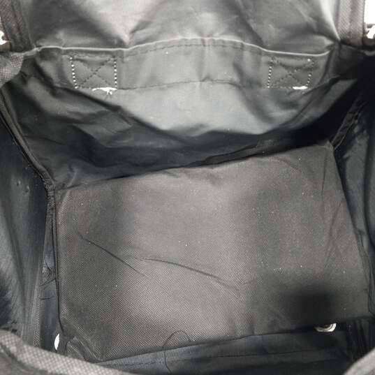 Hi Pack Black Canvas Duffle Bag image number 5