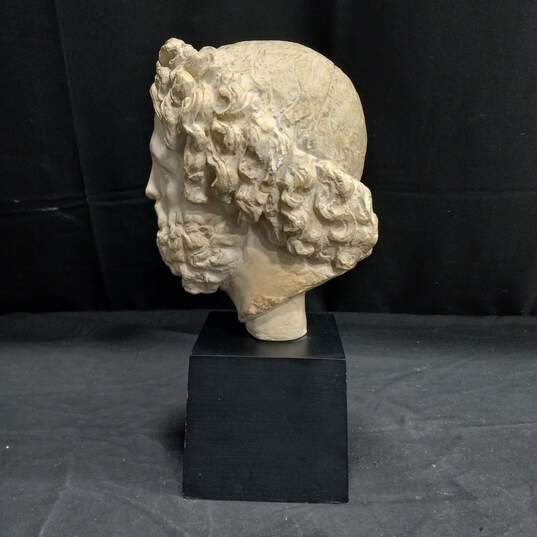 Vintage Alva Museum Replica Head of Asklepios Sculpture image number 2