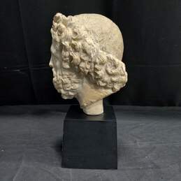 Vintage Alva Museum Replica Head of Asklepios Sculpture alternative image